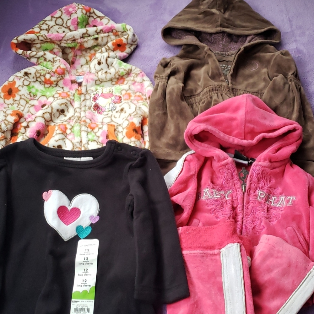 12 Month Jackets & Sweaters